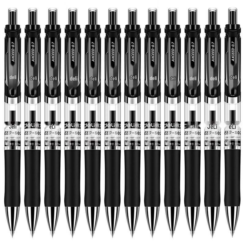 Deli S02 Retractable Gel Pen