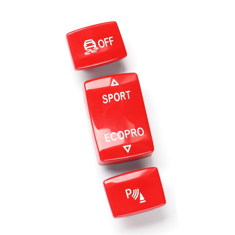 For BMW 2 3 4 Series F20-23 F30-F34 Red Center Concole Drive Mode Switch Buttons