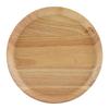 Wood Serving Tray Round Shape Serving Plate Decorative Food Tray  Home Use