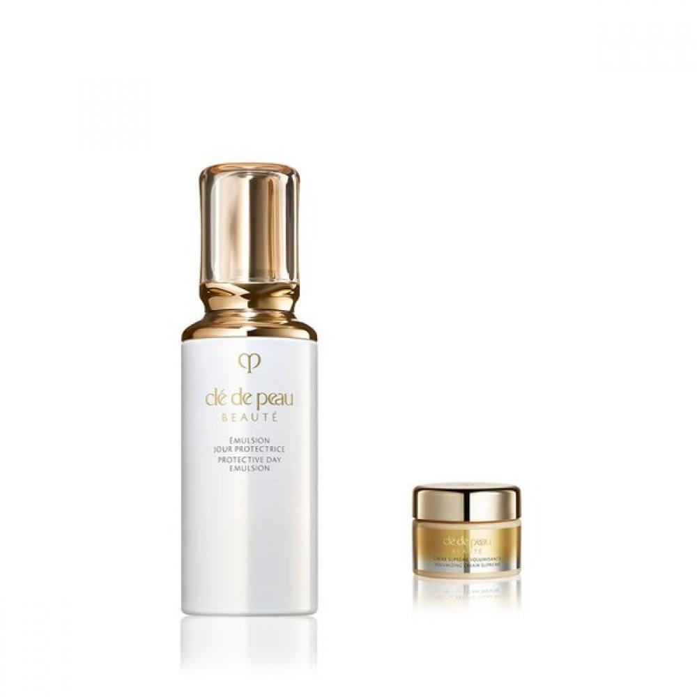 Cl De Peau Beaut Protective Emulsion Day Set Single option