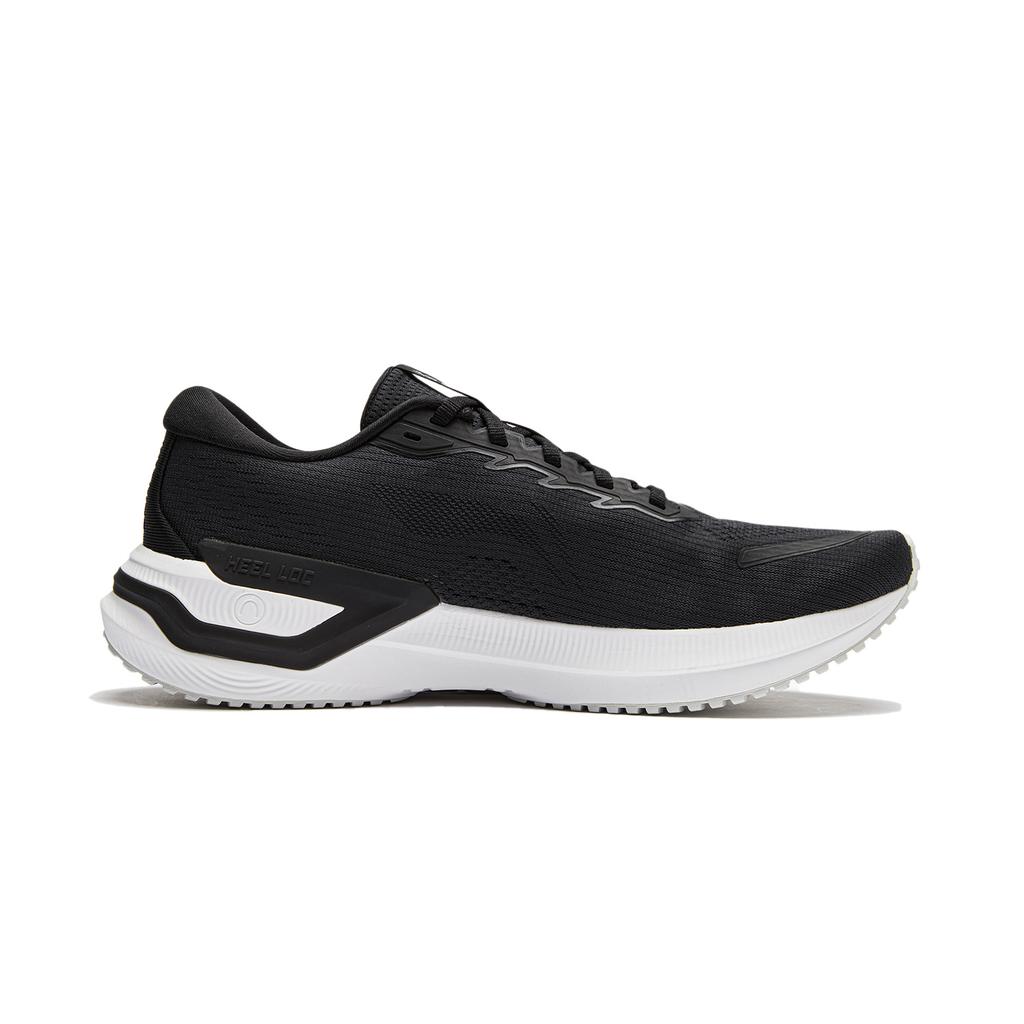 Li Ning Yue Ying 3.0 Versatile Fashion Shock Absorption Non-Slip Support Low-Top Heel Loc Casual Running Shoes Men Sneaker Black ARHU003-14