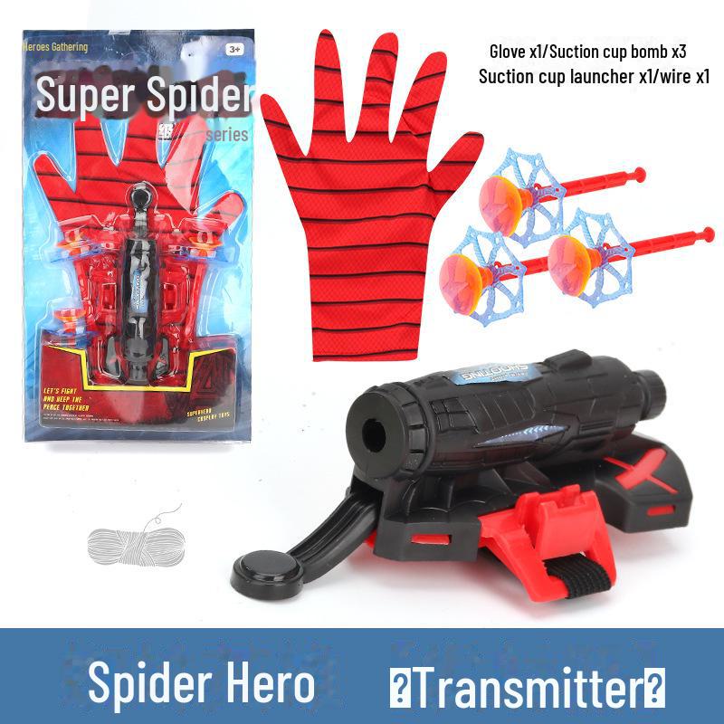 

Детские перчатки для стрельбы по паутине Spider Hero с дизайном тоста