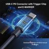 Mini DC5521 To 5.5x2.1mm /Type C Cable With 19OWG Wire And Multiple Length Option For Indoor And Outdoor Use