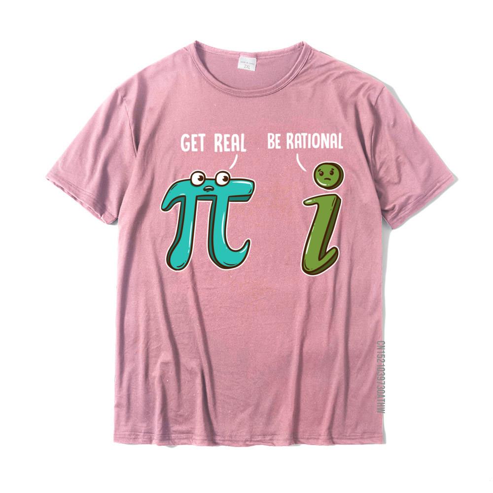 Be Rational Get Real Funny Math Joke Statistics Pun Long Sleeve T-Shirt Cotton Tops T Shirt Funny Faddish Slim Fit T Shirt