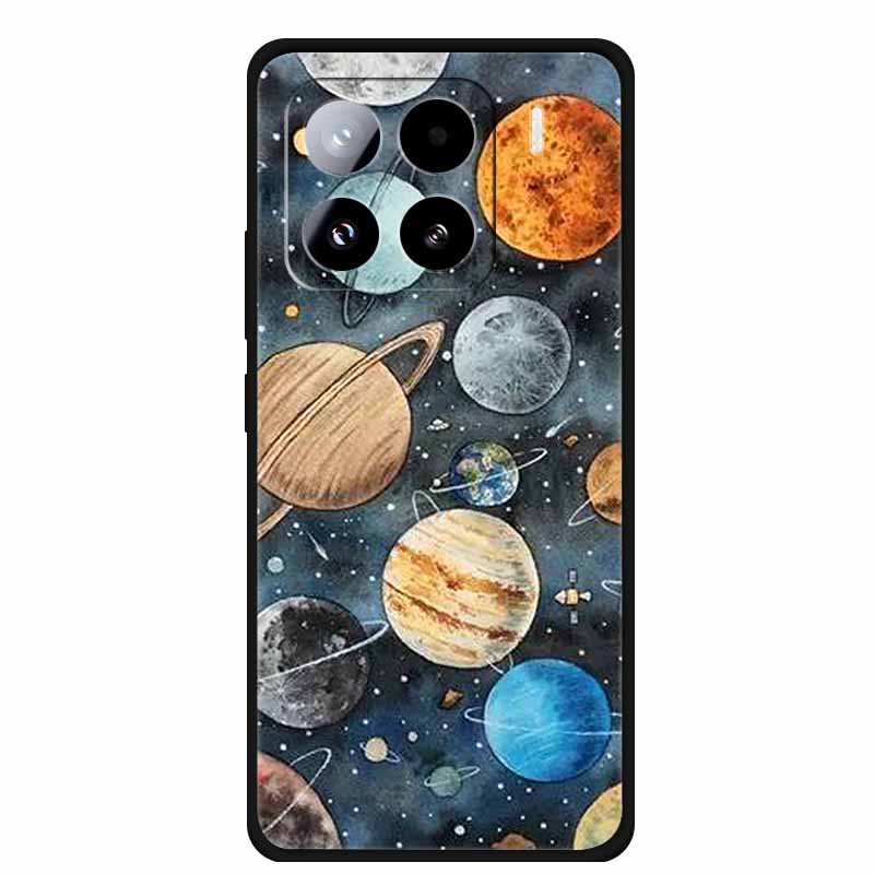Funda For Xiaomi 15 Pro / 15 5G Case 6.73" Luxury Soft Silicone Back Cover for Xiaomi 15 Phone Case Coque Protection Case 15 Pro