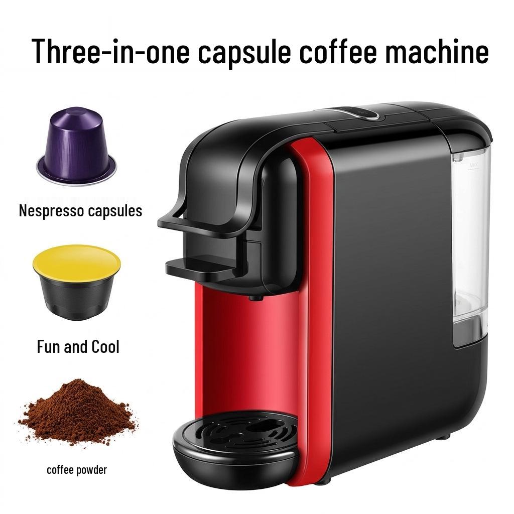 Machine à Espresso Semi-Automatique Italienne - Pression 20 Bars avec Mousseur à Lait, Compacte pour Usage Domestique