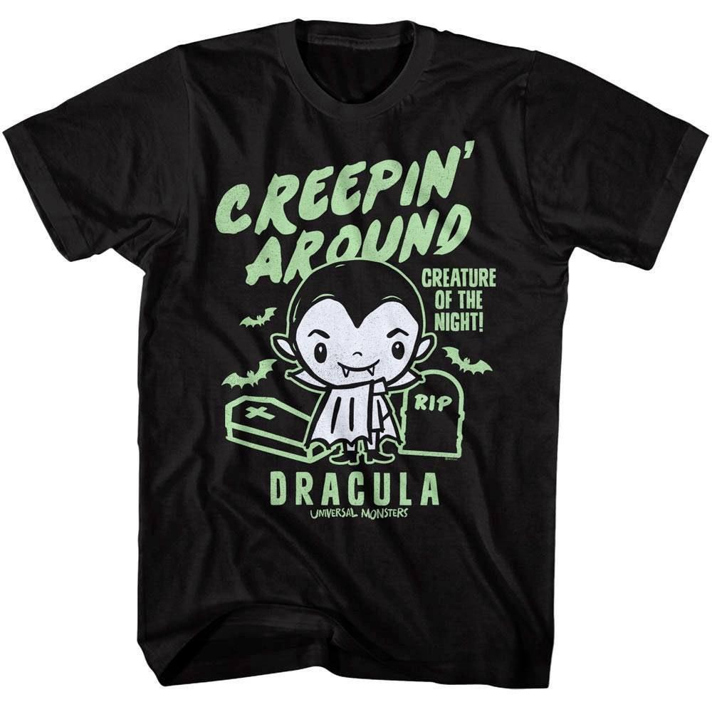 Universal Monsters Cute Dracula Men T Shirt XXXL