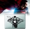 Superman Apple Air Pro 11 12 13 Sticker Black Partial Wrap Creative Accessory