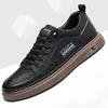 Casual Leather Shoes Men'S  Spring New Soft Leather Cowhide Mens Shoe Soft Sole Versatile Daily Board Shoes Men Loafers Male