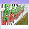 Christmas Santa Claus Pattern Flag Garland With Creative Design For Holiday Party Decorations