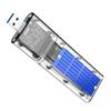 M2 SSD-Gehäuse M.2 auf USB 3.0 Gen 1 5Gbps Hochgeschwindigkeits-SSD-Gehäuse für SATA M.2 NGFF SSD 2242 2260 2280 Kartenadapter