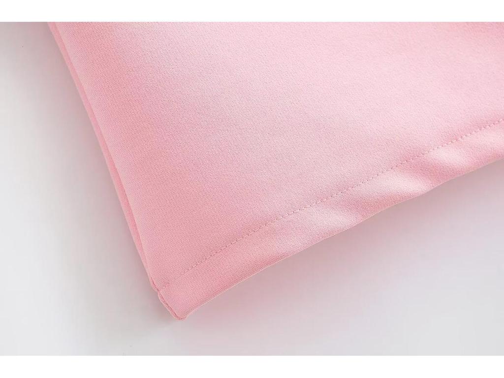 Spring 2025 Women's European & American Square Neck Dress, Elastic Design