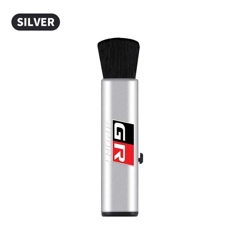 

1 Pcs Car Retractable Cleaning Brush For Toyota GR Sport Gazoo Racing C-HR RAV4 Mirai Avensis Prado Car Interior Accessories