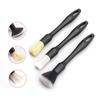 3Pcs Car Detailing Brush Set Soft Bristle Car Cleaning Brush Tire Wheel Brush