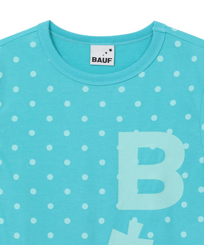 BAUF B Logo Slim Fit T-Shirt [Dot Mint]