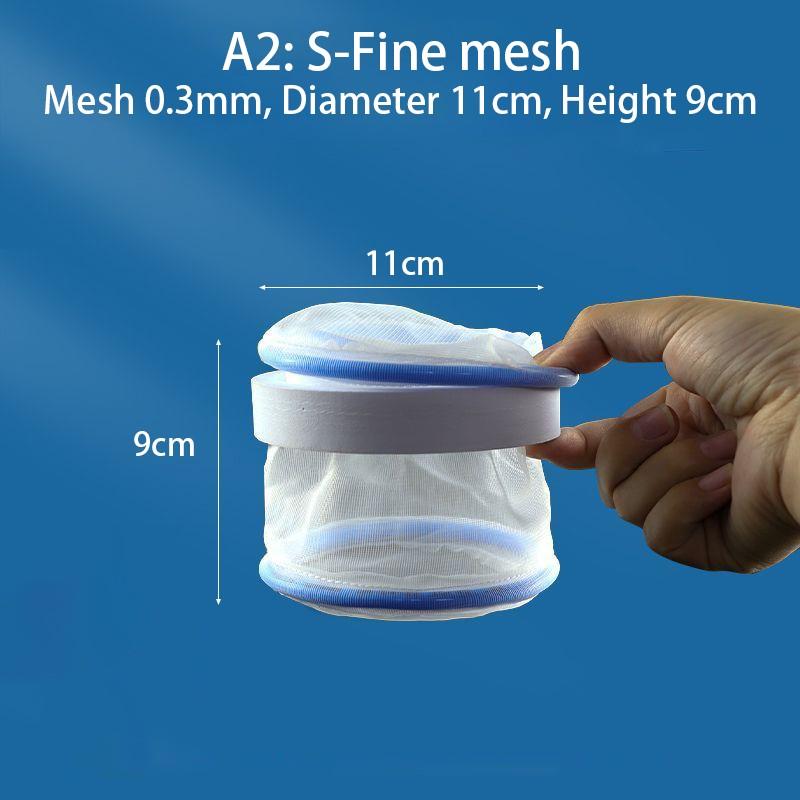 

5pcs/set Clamshell Floating Fish Net Ventilated Guppy Breeding Net Tank Isolation Box Portable Fish Net Breeding Fish Breeding 5pcs set