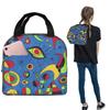 Joan Miro Insulated Lunch Bag for Women Children Portable Food Boxes Thermal Lunch Box Tote