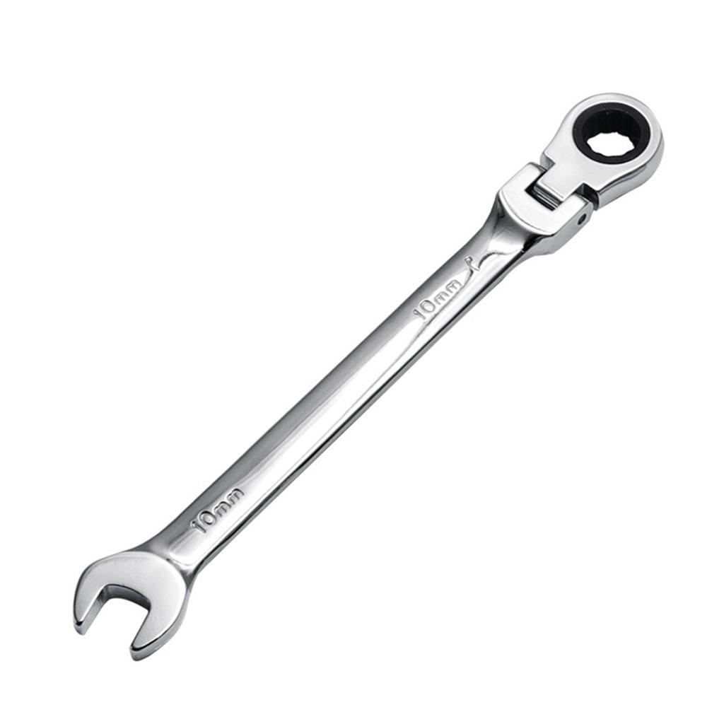 6/7/8/9/10/11/12/13mm Ratcheting Wrench Flexible for Head Dual-use Ratcheting Tool Ratcheting Car Hand Tools Multi Tool