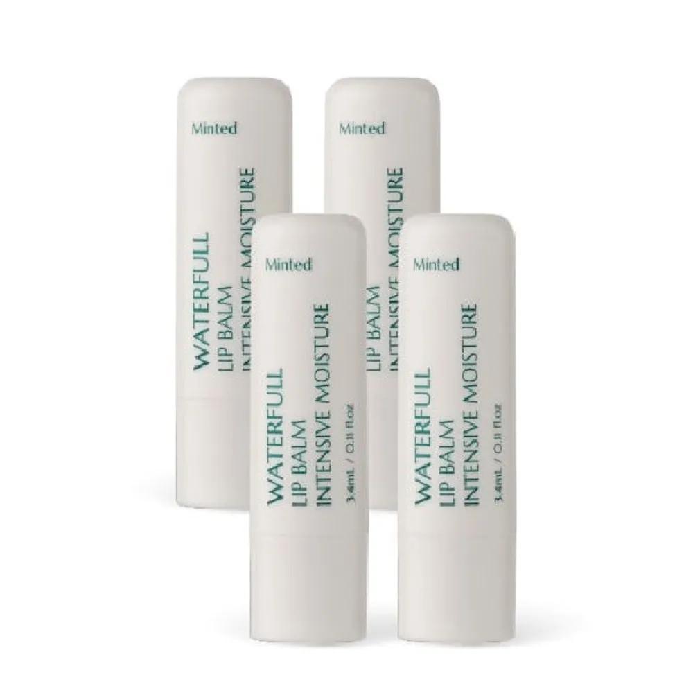 [Minted] Увлажняющий бальзам для губ Waterful Moisture 4 шт.