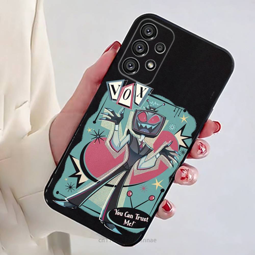 H-Hazbin VOX H-Hotel Trust Us Phone Case For Samsung Galaxy A54,34,24,73,53,52,52S,04S,04E,A72 Cover