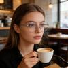 Glasses Frame Women Trend Alloy Eyeglasses Frames Prescription Anti Blue Light Reading Glasses