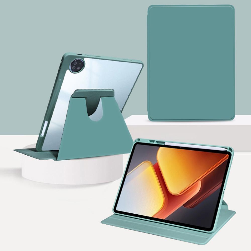 For ViVoPad SE Case Rotating 360 Leather Stand Cover for Pad5Pro Air Acrylic Book Style 12.13 Inch