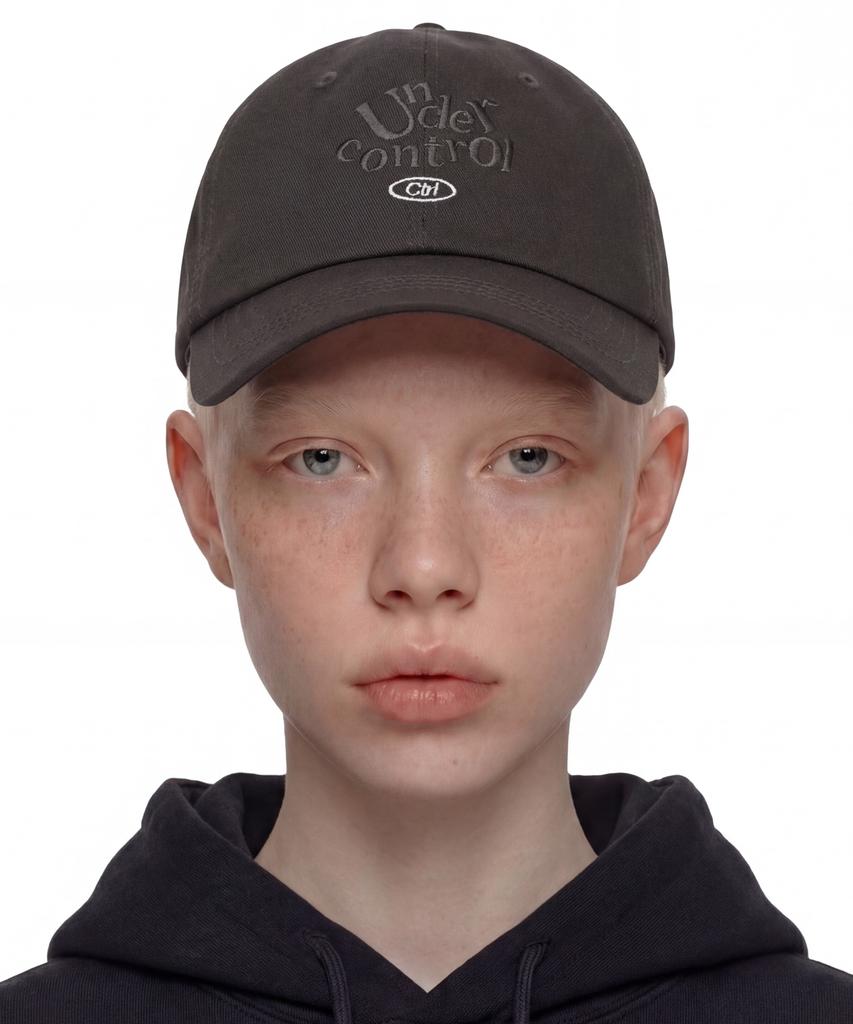 Eondeokeonteulol Cotton Logo Ball Cap Shadow Play / Authentic Bb / Gray