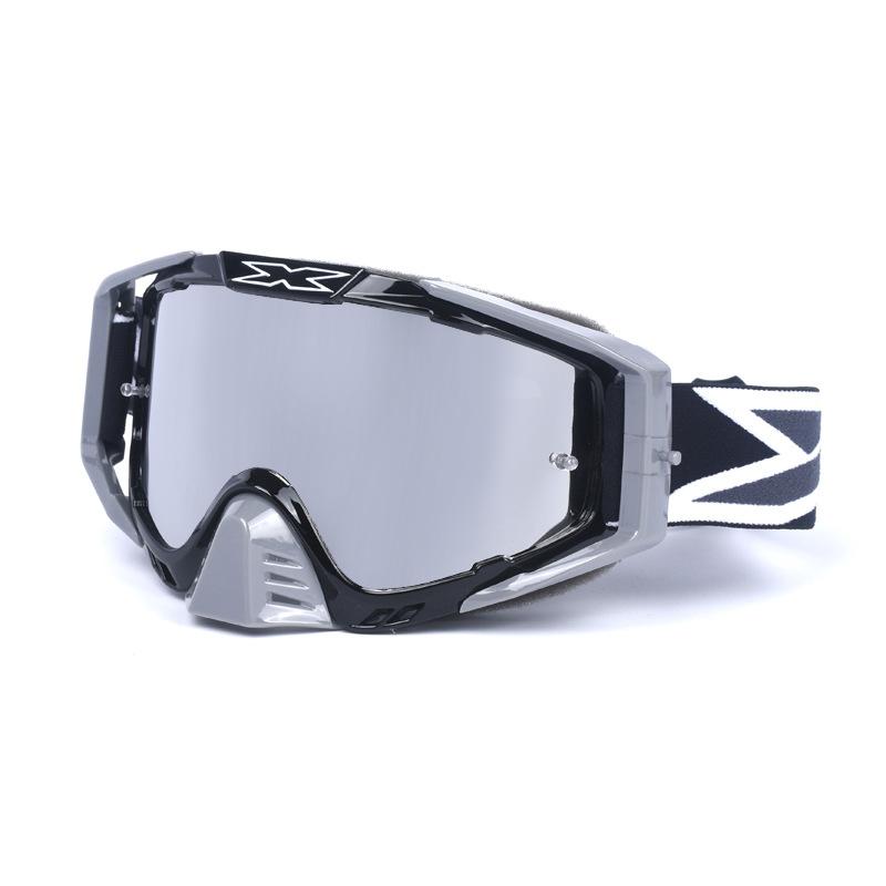 

New European and American style full-frame goggles, motorcycle glasses, ski goggles, unisex outdoor cycling glasses, windproof goggles сірий колір