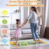 Lobyoh Music Piano Mat for Kids with 5 Modes, 8 Animals, Musical Dance Mat Children Keyboard Play Mat Gifts for Baby Boys Girls