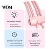 Quick Hair Fluffer Electric Heated Volume Clip, 2 Heat Settings Volumizing Root Lift Tool Comb for Thin Hair, Fluffy Bangs, USB Rechargeable Cordless