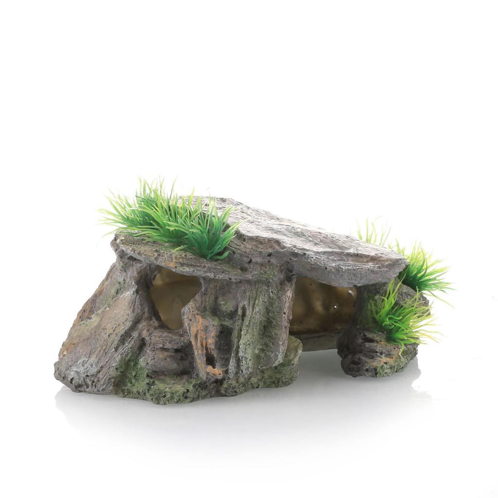 Kletterplattform & Liegewiese: Schildkröten-Dekoration aus Kunstharz für die Landschaftsgestaltung von Aquarien.