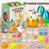 Dětská plněná velikonoční vajíčka Přednabitá vajíčka na rozbíjení Velikonoční vajíčka Kreslená vajíčka Králíček Auto Překvapení Slepé krabičky