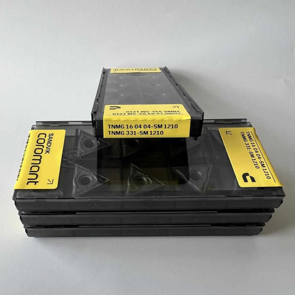 SANDVIK / TNMG160404-SM 1210 / Original Swedish hard alloy blade 10 Pcs