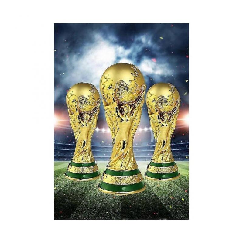 (36ס"מ)27/36 ס"מ גביע כדורגל גביע העולם העתק שרף דגם גביע מזכרת למעריץ כדורגל מתנה
