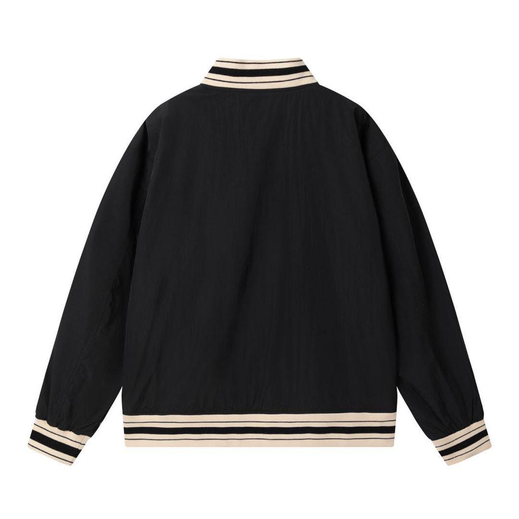 Podzim/Zima 2024 Unisex Korejský styl AMIRI Vyšívaná Baseballová bunda