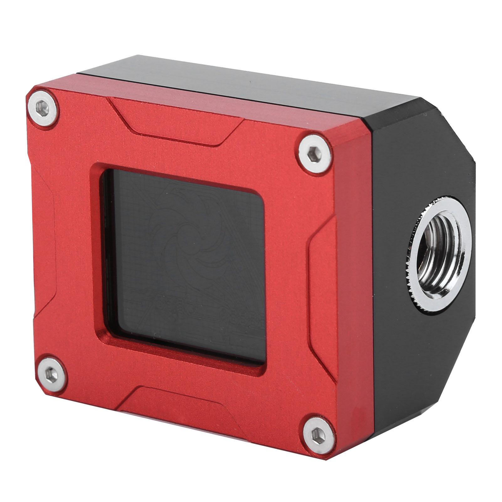 

Flow Meter Water Cooling LCD Display Electric Detection Thermonmeter Monitoring LSJ POZN