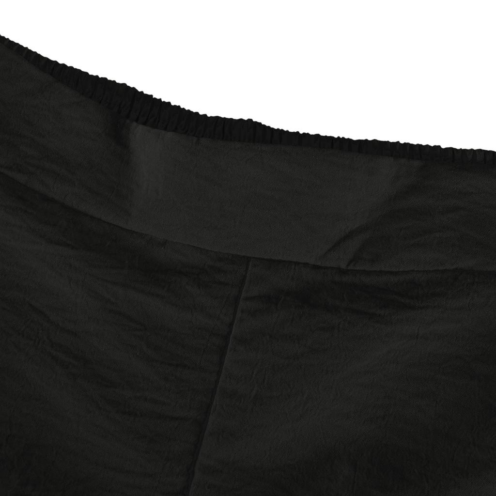 Damen locker weite Hose, lässige lockere Baumwoll-Leinenhose mit Taschen