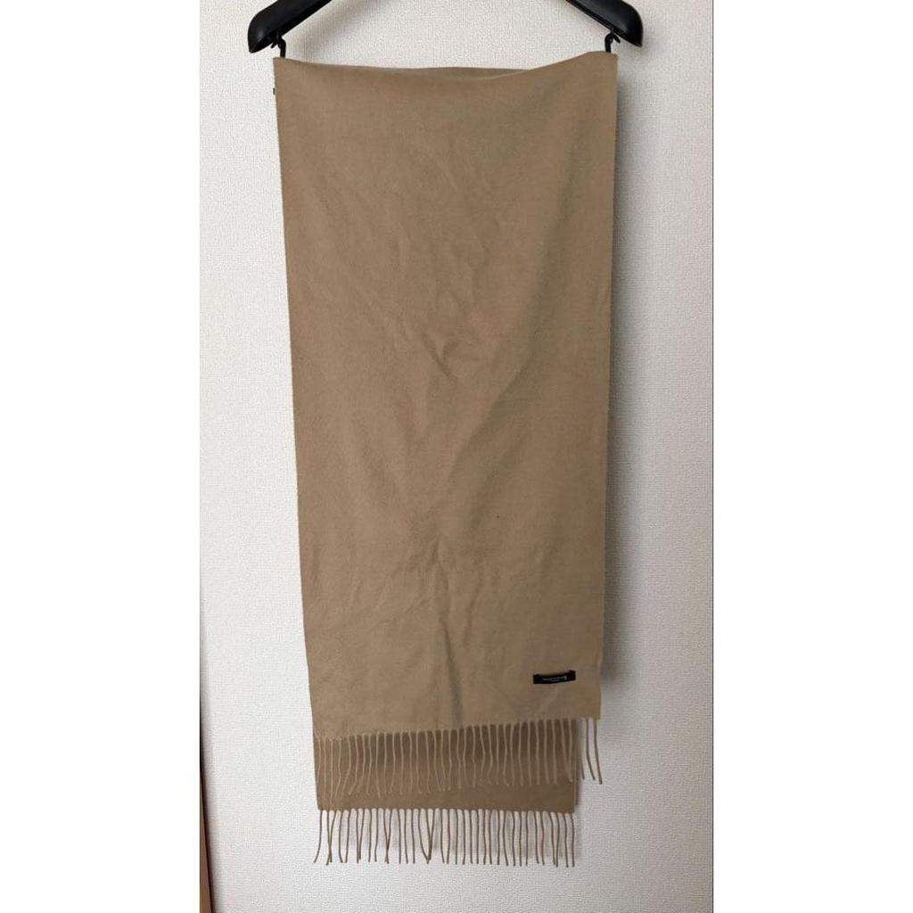 Used MACKINTOSH LONDON Scarf Beige Scarf