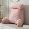 Reading Pillow Standard Bed Pillow Large Backrest Soft Cool Silk Latex Cushion Washable Cover Chair with Pockets Bed Pillow
