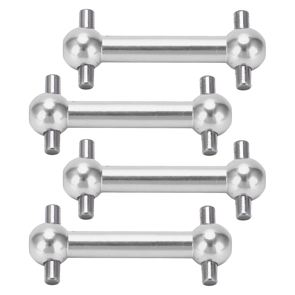 4PCS Aluminum Alloy Dog Bone Drive Shaft Set for    01  02 RC Car Upgrade Parts