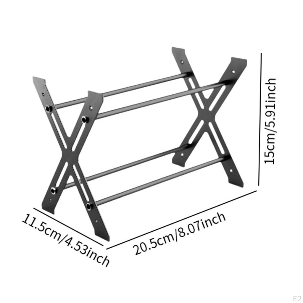 RC Car Alloy Tires Rack Crawler Tire Wheel Rim Holder Display Metal Stand