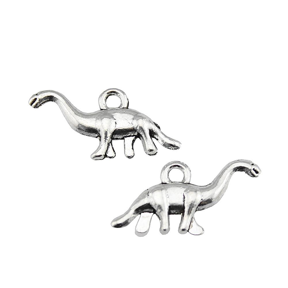 Alloy Pendants Dinosaur Dragon Wing Charms Vintage For Gothic DIY Jewelry Making Supplies