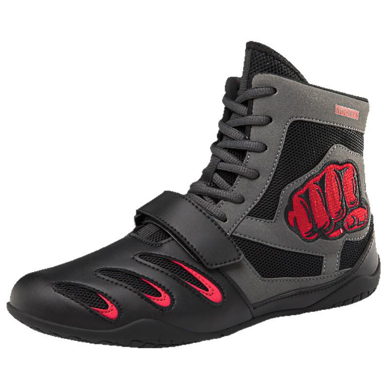 Unisex Non-slip Boxing and Wrestling Shoes - Lightweight, Wear-resistant, Anti-fall Design