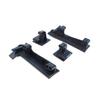 BHL552+BHL553 Headlight Holder Mount Repair Bracket Tab Set Left Right Side for Renault Fluence L3 L30 Z.E. 2009-2020 260607771R 260101331R
