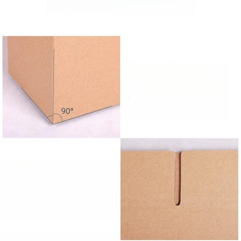 Three Layer Thickened Flat Airplane Box Clothing Packaging Boxs Kraft Paper Packaging Boxs Corrugated Box Mailers Brown Cardboard Shipping Case