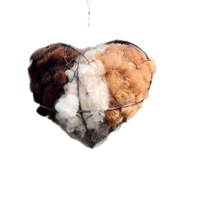 Trendy Portable Bird's Nest Heart Courtyard Decoration