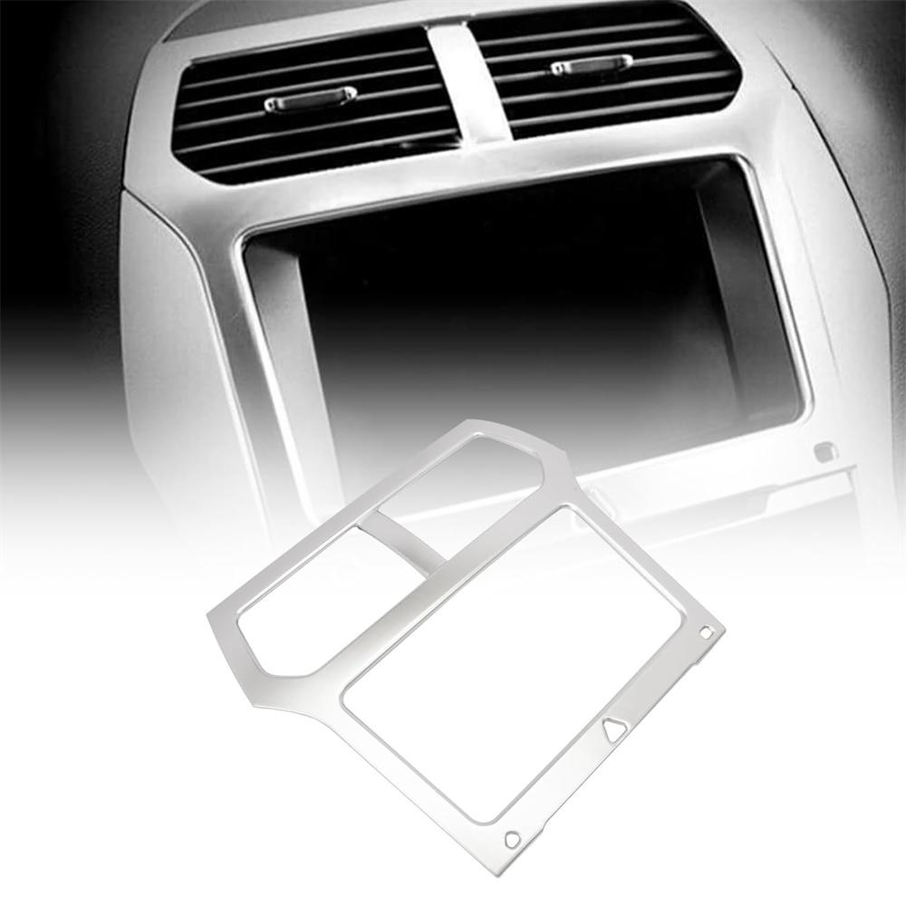 

Interior Dashboard Console Navigation Cover Trim For Ford Explorer 2011-2015