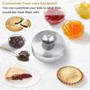 Sandwich Sealer Maker Food-Grade 304 Stainless Steel Sandwich Cutter Uncrustables Peanut Butter and Jelly Bread Kitchen Tool