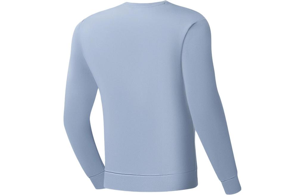 Li Ning Fitness Series Sweatshirt Men's Soft Gray Blue AWDSB81-5
