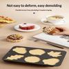Stampo in Silicone per Dolci Autunnali Antiaderente 6 Cavità Forme Zucca Foglia Ghianda Perfetto per Dolci del Ringraziamento Cottura Fai da Te Preparazione Pasticceria